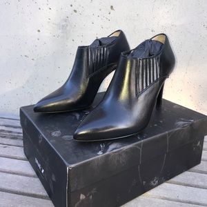 New Inez Marisol Bootie in Black Napa